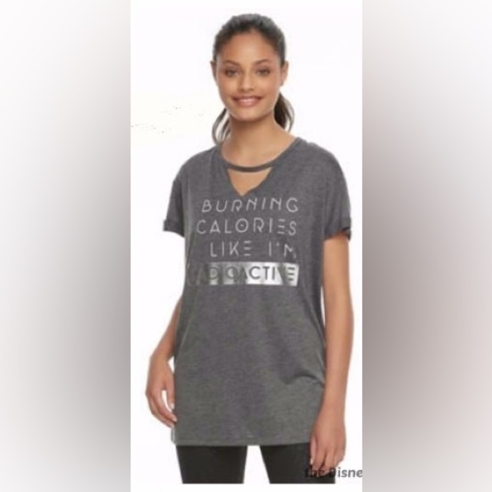 Her Universe Marvel Hero Elite Spider-man Athletic Workout Top Size M Gray